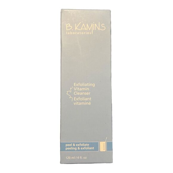 B Kamins‎ Exfoliating Vitamin Cleanser Peel And Exfoliate 4 Oz New! - Picture 1 of 4